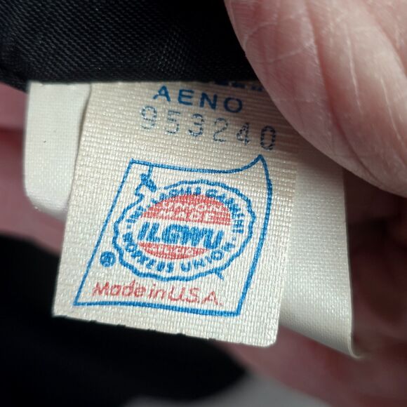 VTG JH Collectibles Classic Black Blazer Notch Lapel Union Tag Career Plus Sz 16 - Picture 6 of 16